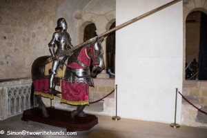 Armor on Display at Segovia Castle