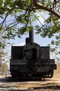 Steam Engine Used to Service the Panama Canal