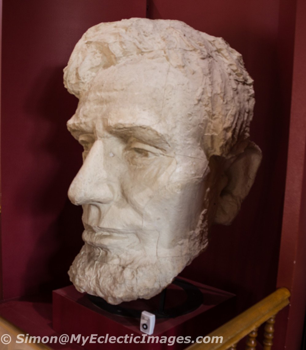A Plaster Model of President Lincoln's Head