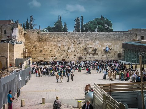 The Wailing Wall in Jerusalem (©simon@myeclecticimages.com)