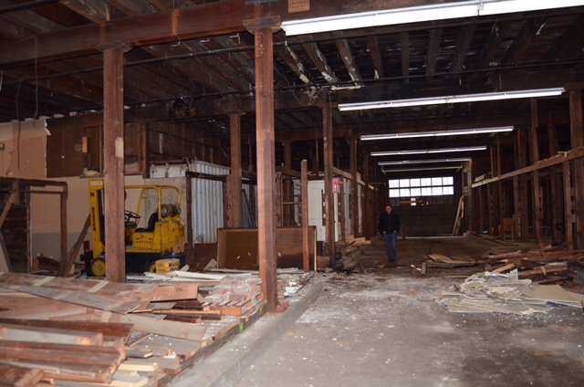 The Millworks During the Early Stages of Renovations (Photo courtesy of Joshua Kesler)