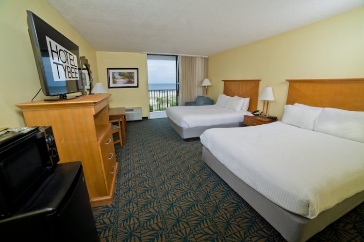 A Room Following the Major Renovation at Hotel Tybee (Courtesy of Hotel Tybee)