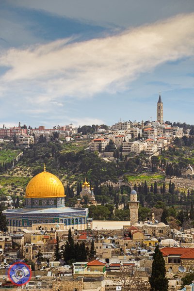 Dome of the Rock in Jerusalem as Seen from the tower of David (©simon@myeclecticimages.com)